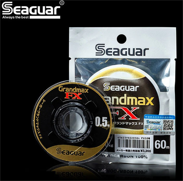 日本原装西格黑标Seaguar碳素线前导线黑西格黑标氟碳线