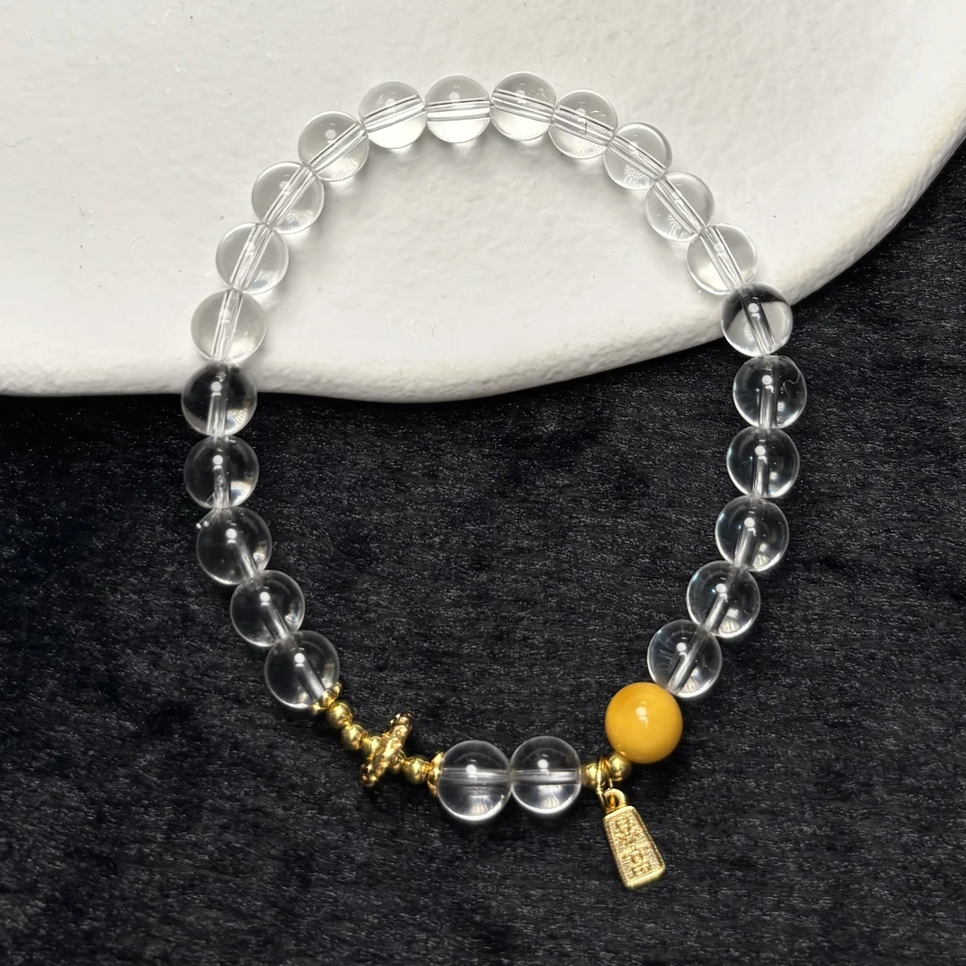 【纯净】水晶手串（天然珠宝多样性发其一）