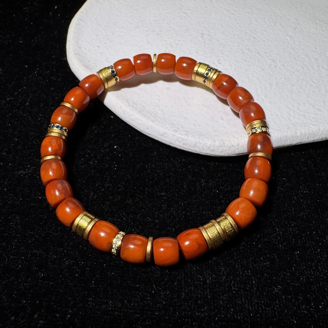 【才韵】瓦西南红手串（天然珠宝多样性发其一）