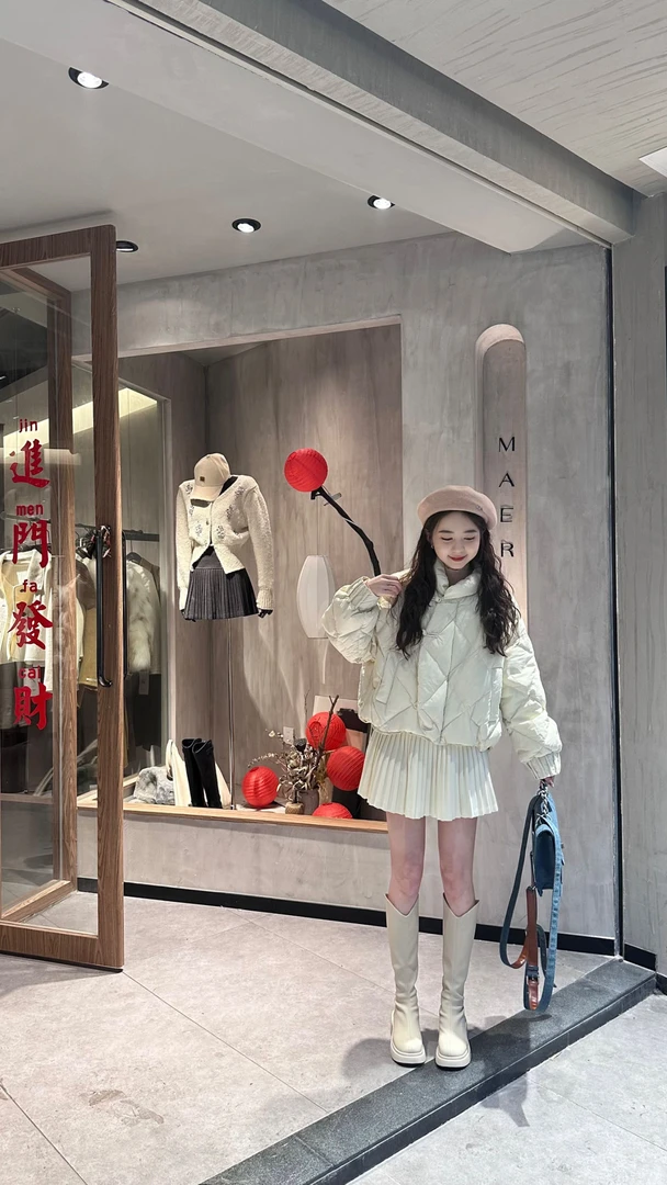 小妳XiaoNi———(新冬盘扣习习外套6340005)