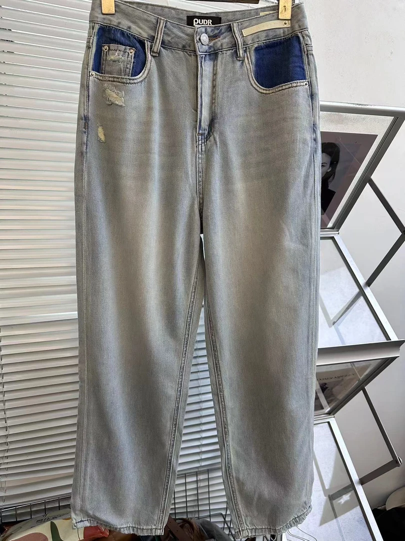 小妳XiaoNi———（夏款哈伦牛仔裤2320658）