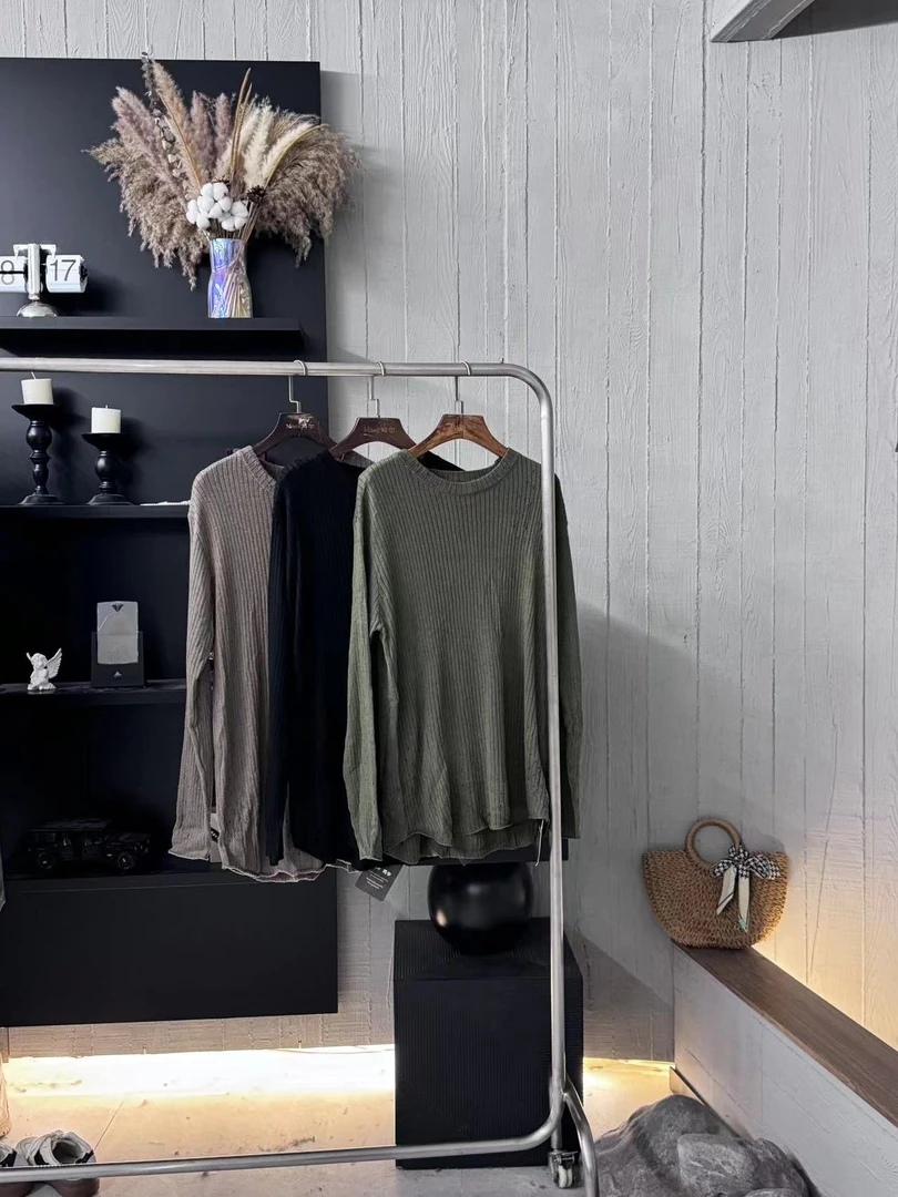 小妳XiaoNi———（春秋款圆领针织衫2231135）