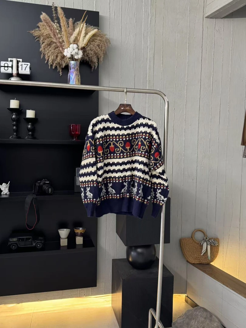 小妳XiaoNi———（冬款拼色毛衣2141003）