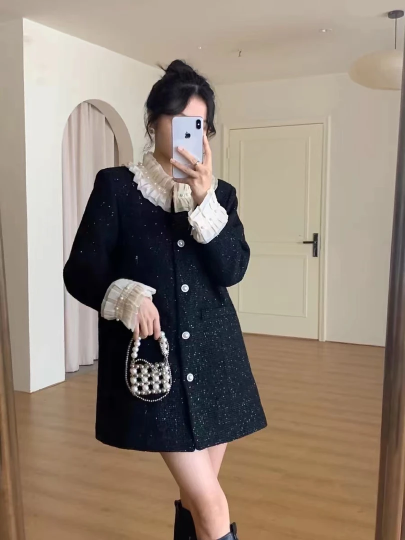 小妳XiaoNi———（新款冬习习小香风连衣裙2340695）