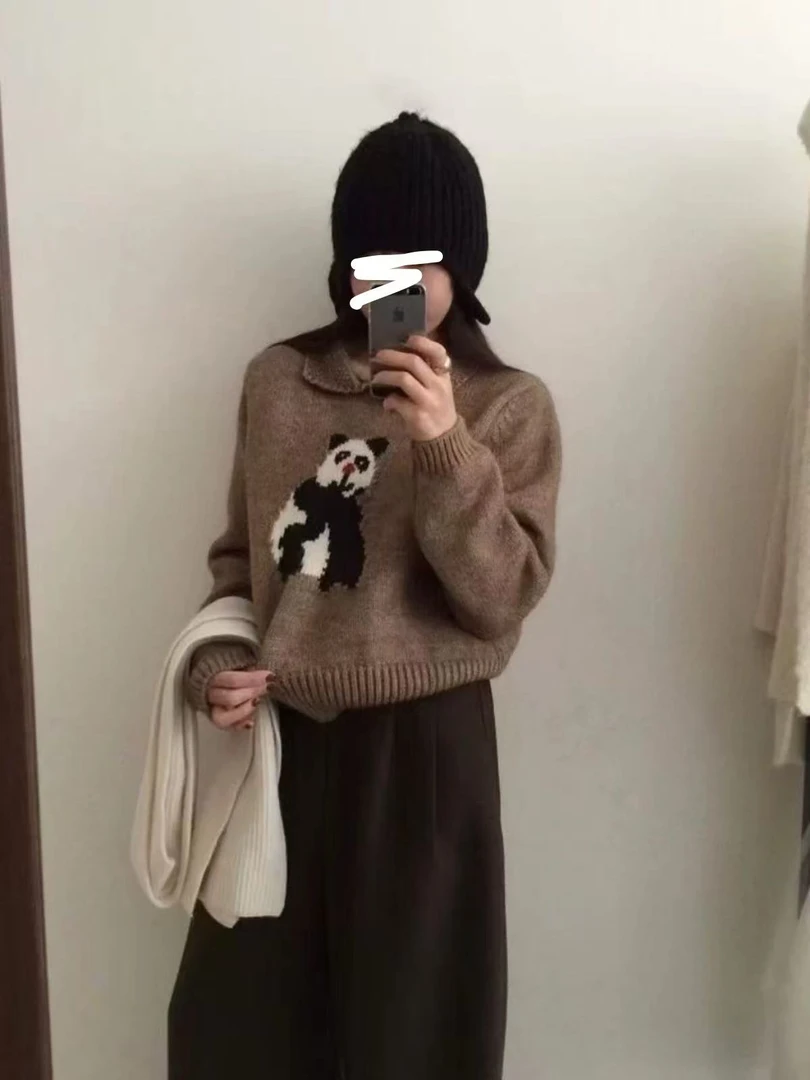 小妳XiaoNi———（冬款熊猫毛衣2340467）