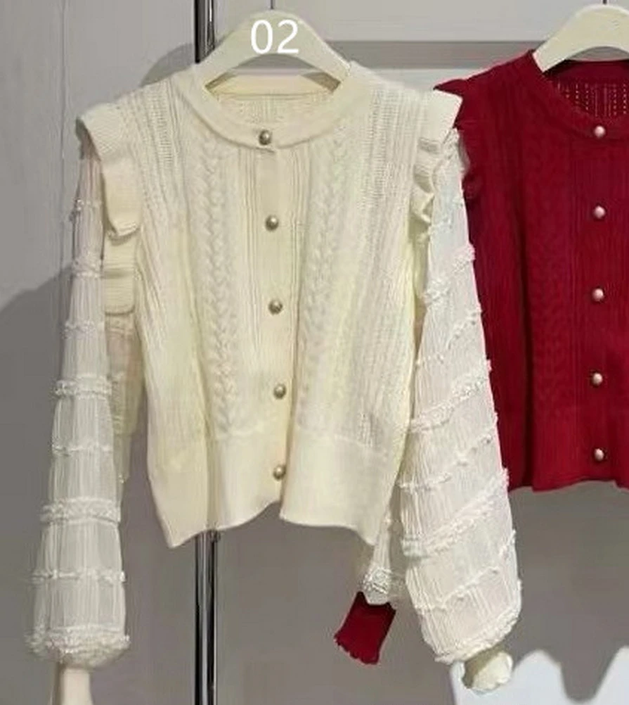 小妳XiaoNi———（冬款拼接毛衣1340502）