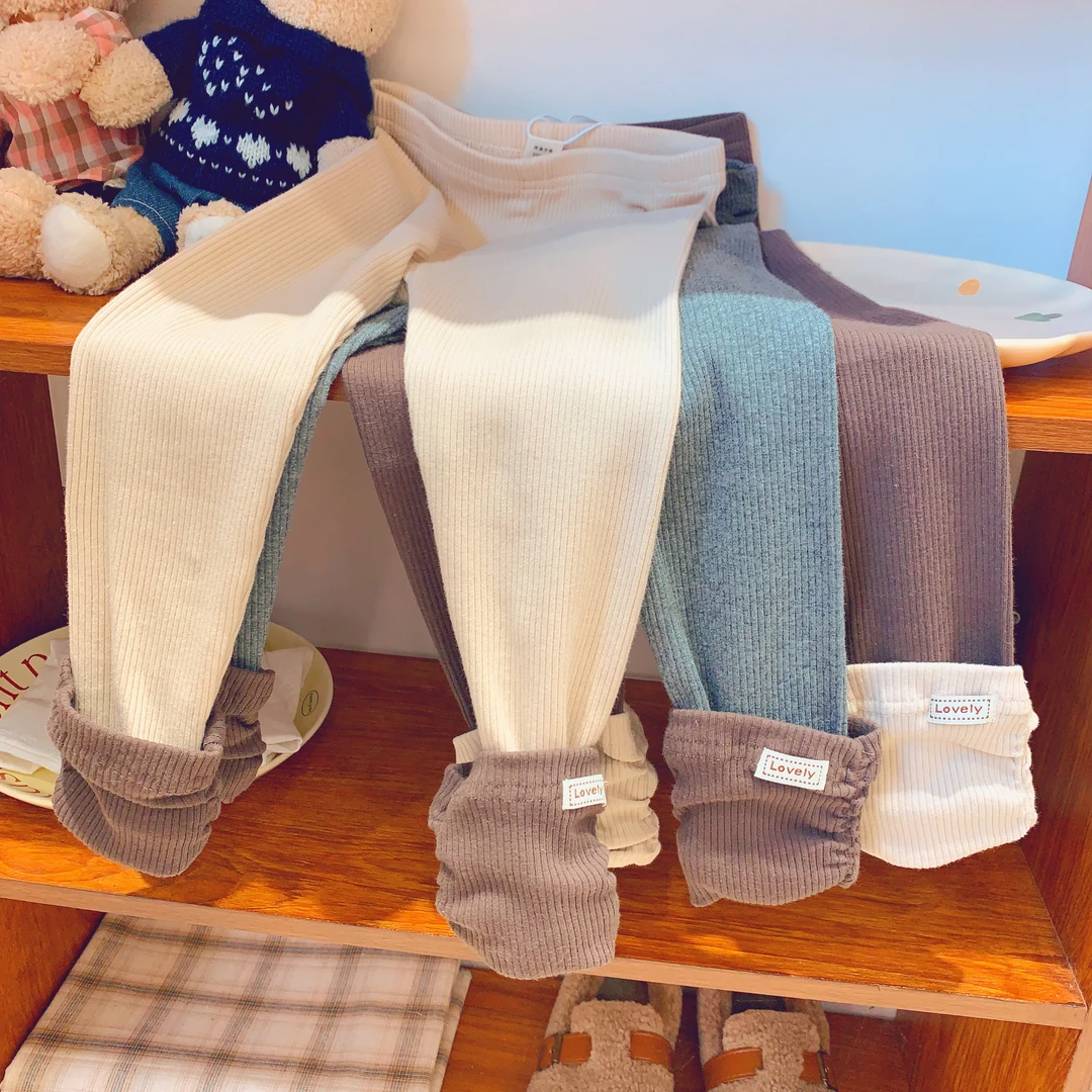 洋气堆堆打底裤女宝百搭