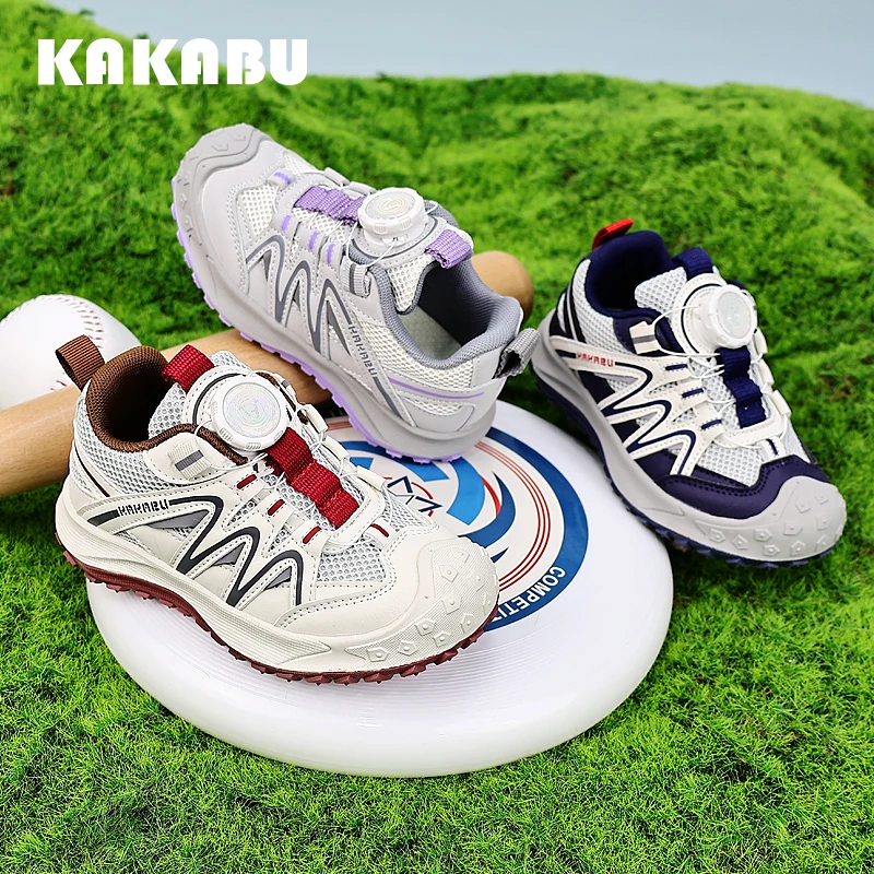 儿童休闲百搭运动鞋旋转纽扣轮胎底防滑童鞋软底儿童运动鞋101