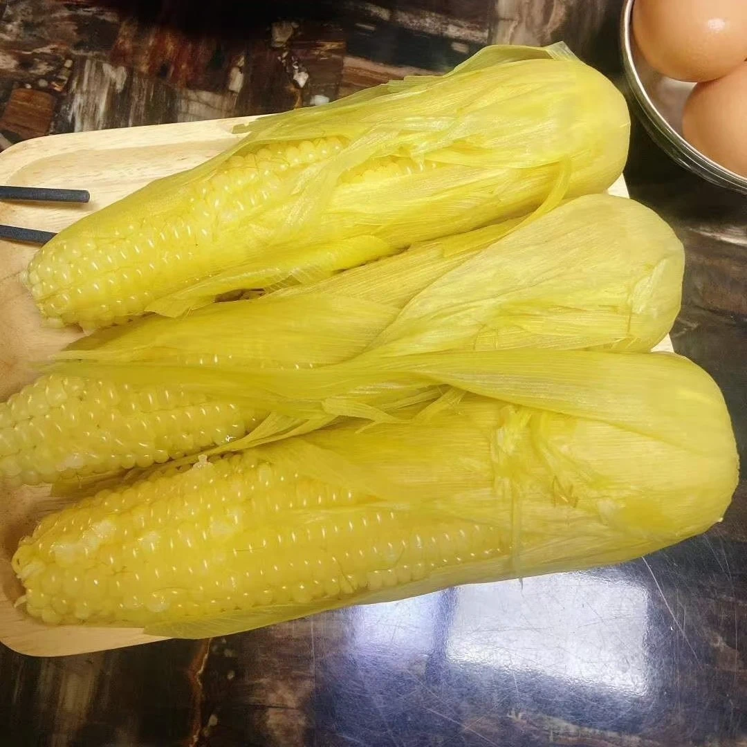 带皮速冻粘(微老)玉米3500克