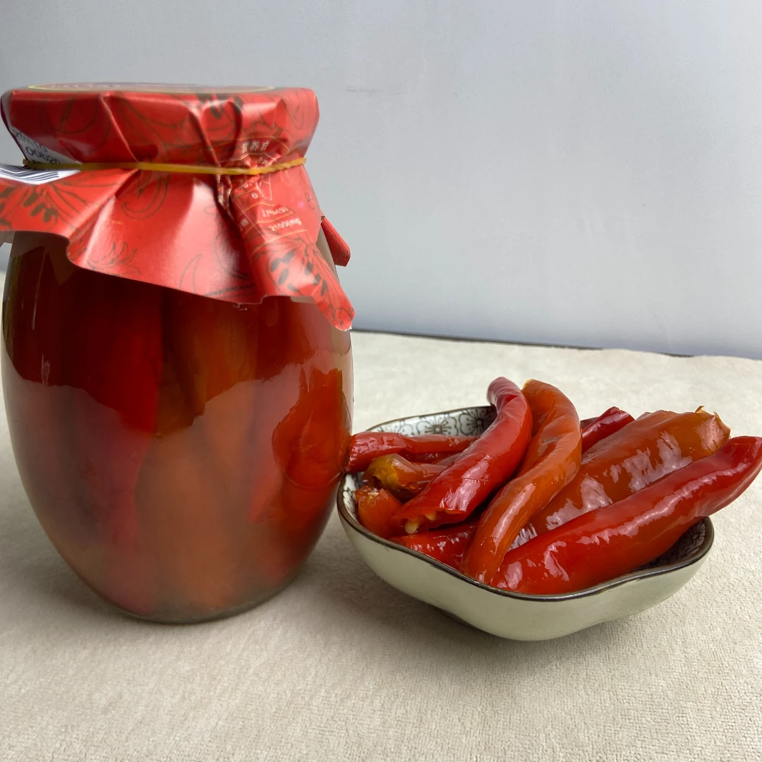 江西龙虎山特产酸辣椒农家自制腌辣椒坛子菜下饭菜泡椒腌辣椒半斤