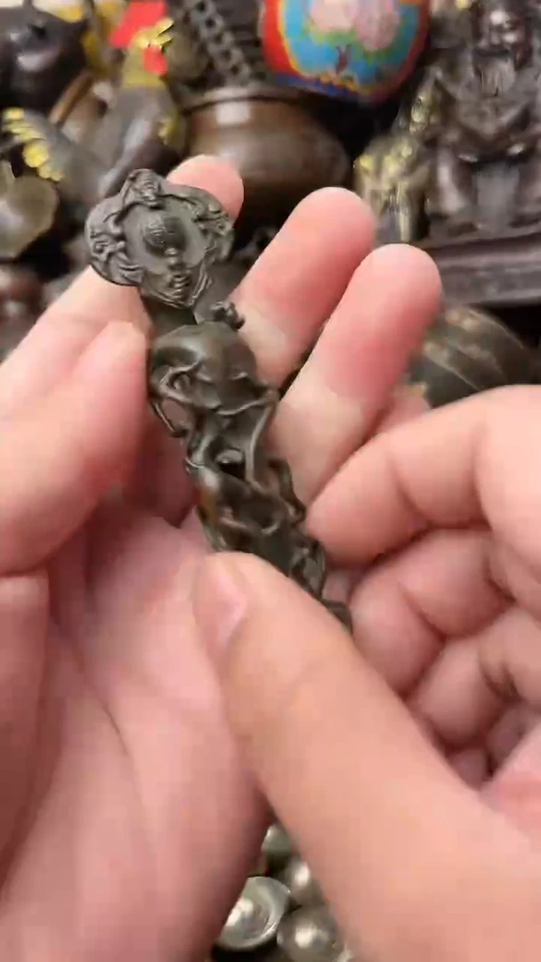 【闪购商品】青铜人参如意