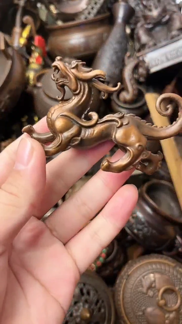 【闪购商品】青铜独角瑞兽