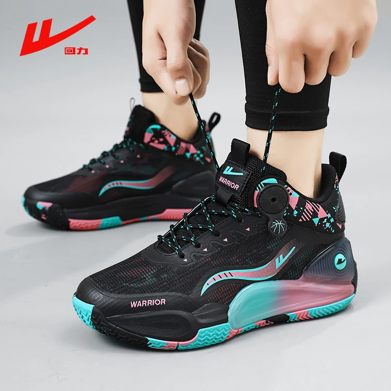 回力实战专业篮球鞋新款情侣透气运动鞋男女耐磨轻便高帮球鞋子