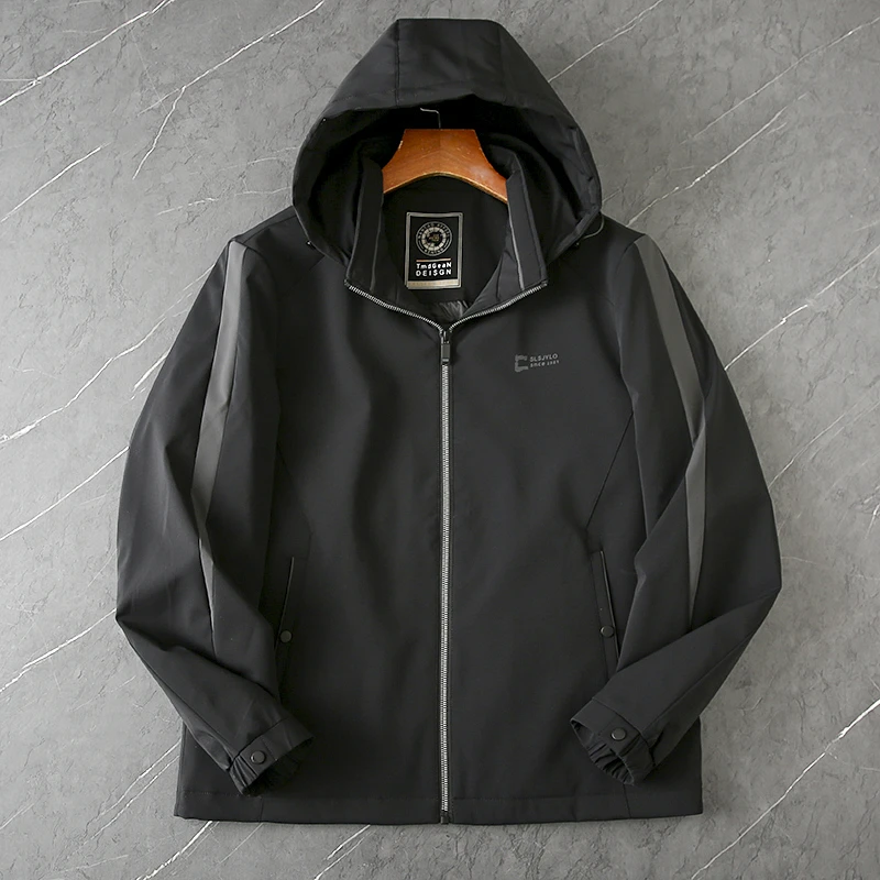 Y756剪标时尚百搭可脱卸帽轻薄款鹅绒服休闲男士羽绒服