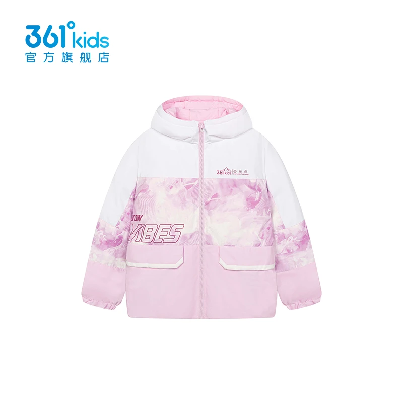 361°kids常规中长款女两面穿童装童装秋冬幼童加厚休闲
