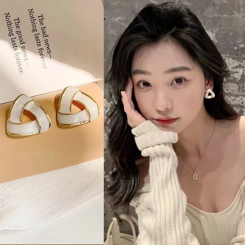 合金耳饰 耳环女潮小众设计感高级感气质纯银针耳钉耳坠耳饰爆款