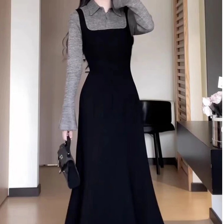 yuan＆yuan特大码定制~【豆蔻佳人】300斤女装胖mm秋季显瘦连衣裙