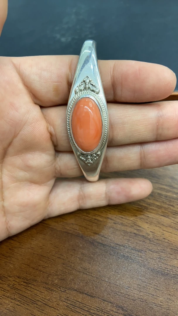 非金属亚克力手镯 民族风纯手工手镯银制品