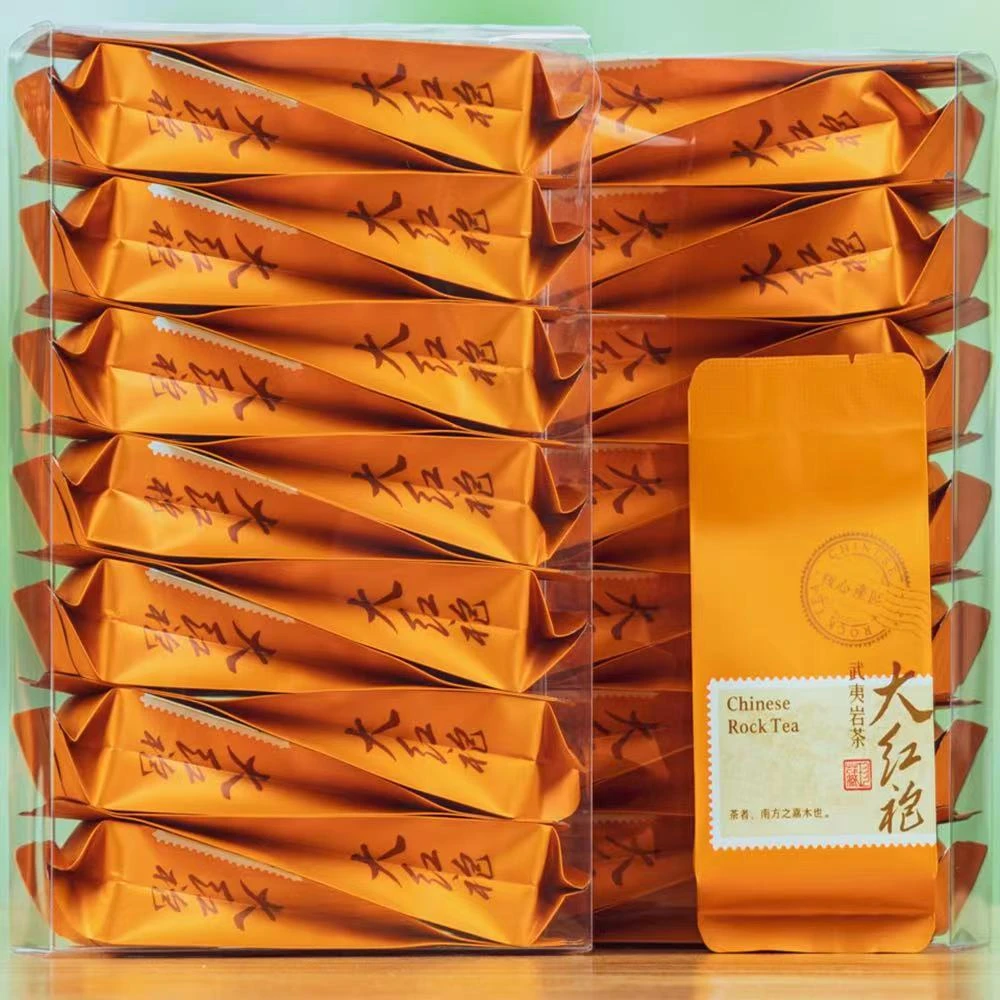 新茶大红袍茶叶 福建岩茶高山果香醇厚耐泡乌龙茶浓香型盒装