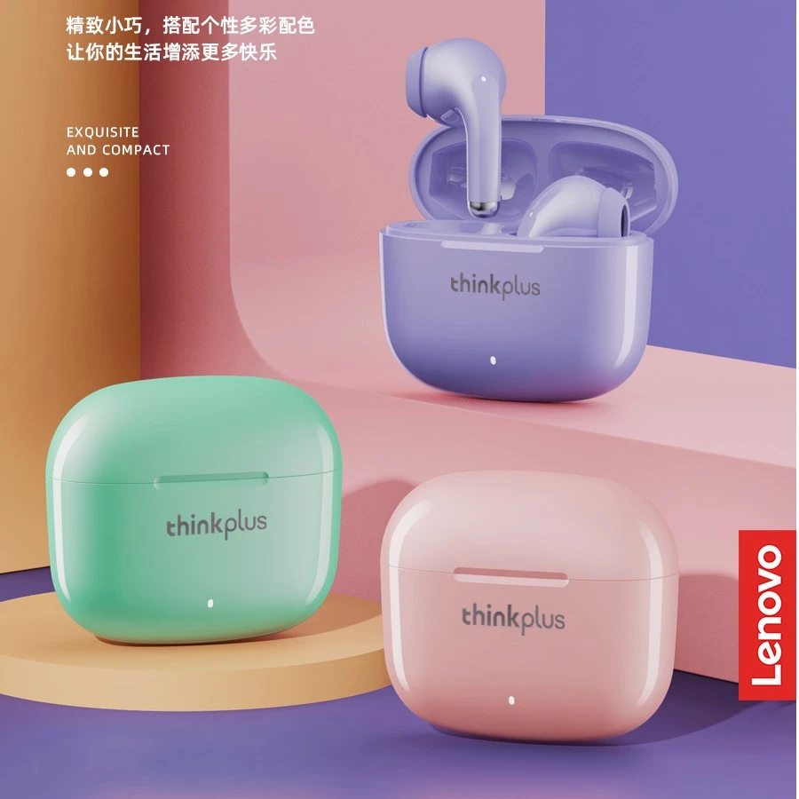 联想Lenovo  LP40pro升级版真无线蓝牙耳机原装半入耳式超长续航