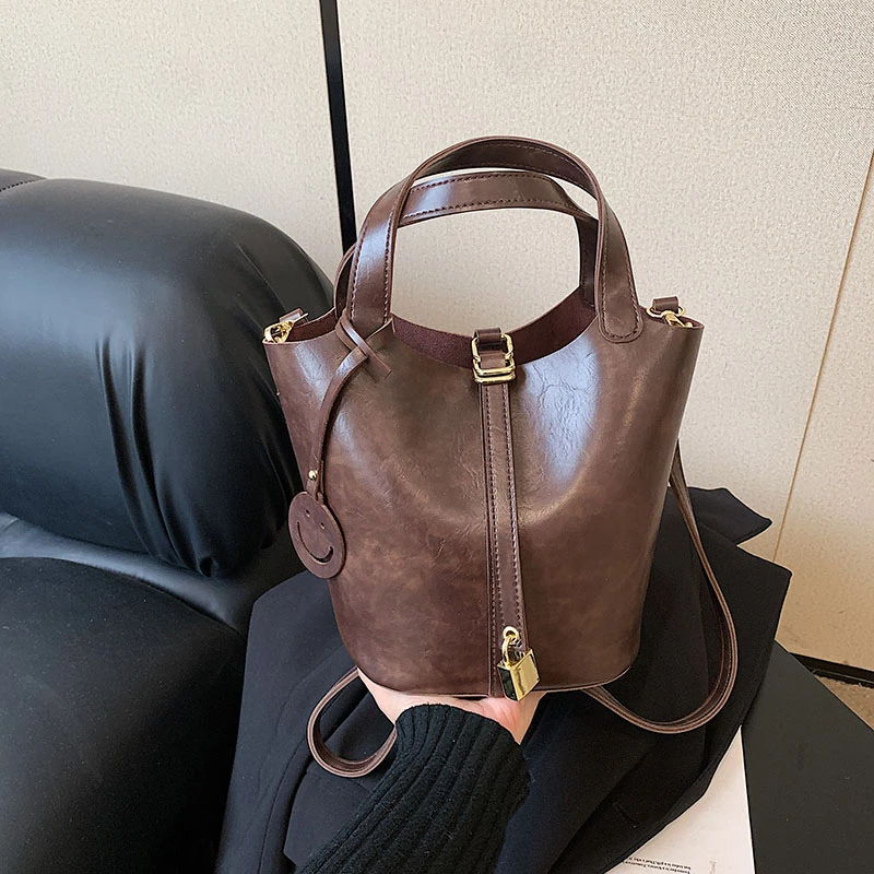 小众设计包包女春夏时尚简约手提子母水桶包女士潮休闲百搭斜挎包