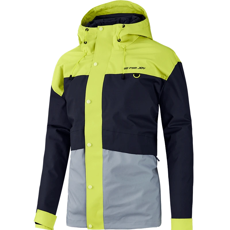 361°男女同款春季拼色三合一羽绒服宽松休闲运动外套