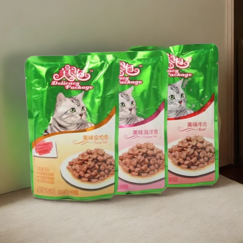 靓味精选营养猫用美食包12袋一盒