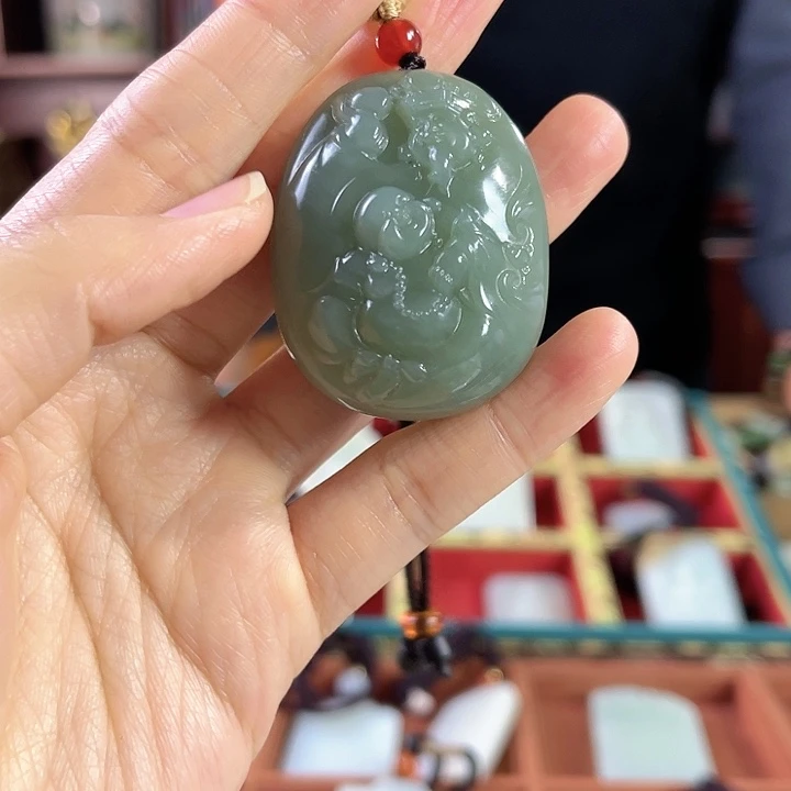 和田玉吊坠未镶嵌