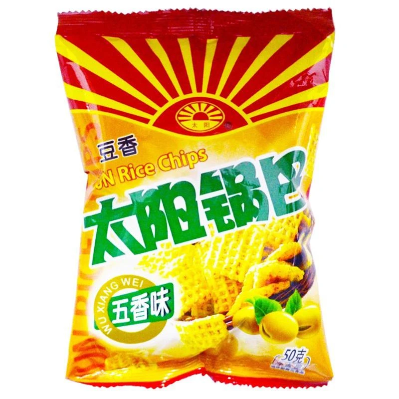 太阳豆香锅巴（五香）50g