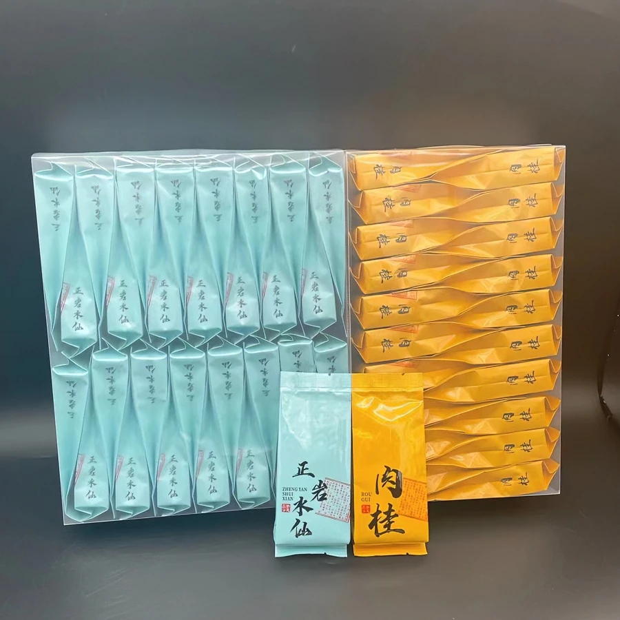 武夷岩茶-正宗肉桂水仙组合装古法大红袍武夷山花香果香春季盒装