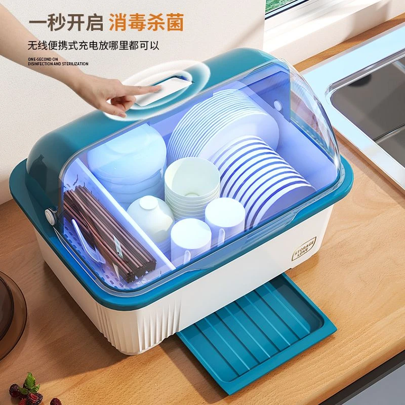 消毒碗柜厨房放碗家用收纳餐具柜小型沥水出租屋消毒柜防虫置物架