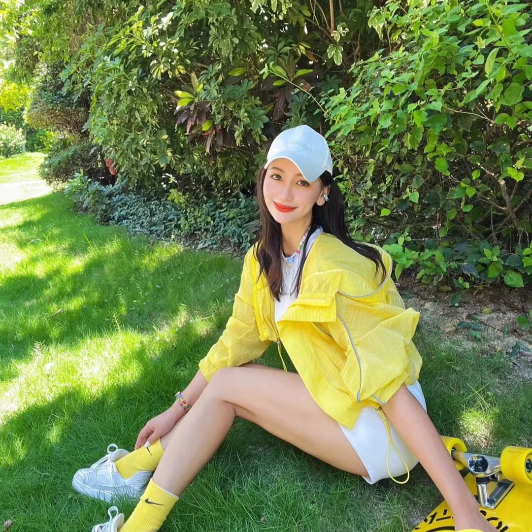 （果果专属）2024新款女装夏季多巴胺小众设计师防晒衣A002