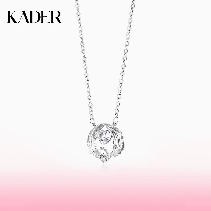 KADER/卡蒂罗 坠链均925银 独角兽项链灵动简约精致百搭轻奢礼物