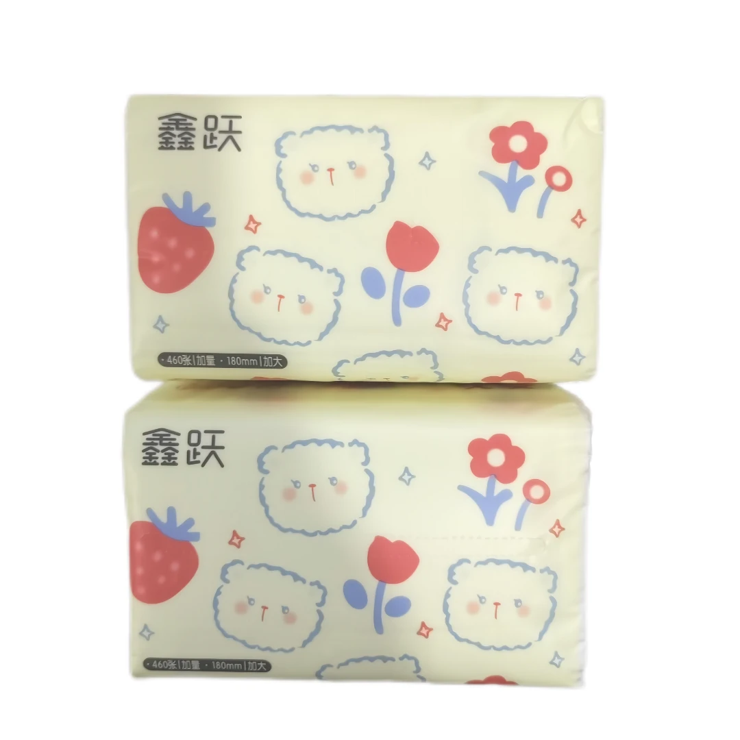 《到手2大包抽纸》一包400张，不反，非/近视眼镜