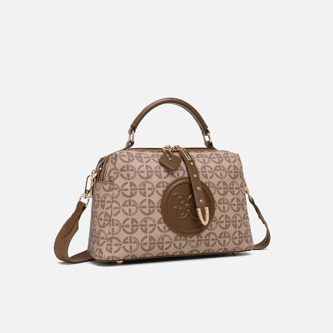 EsVangoh/意梵高 2024新款潮流韩版时尚手提包印花斜跨包（带礼盒）