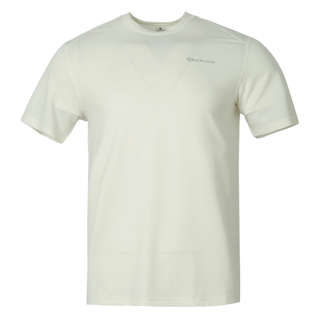 RockCloud/岩云男士透气速干圆领T恤春夏舒适时尚防晒短袖