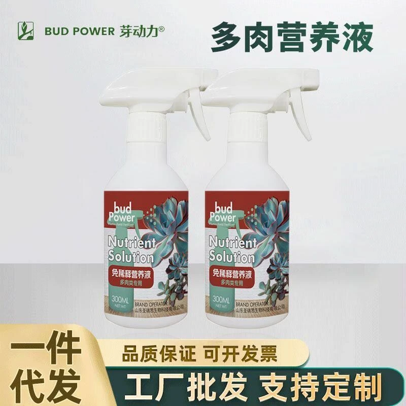 芽动力多肉类专用免稀释营养液家庭阳台多肉盆栽促生长促芽通用