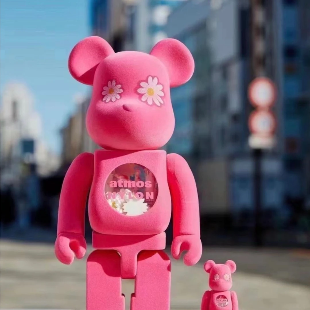 BE@RBRICK 积木熊 Atmos 情人节限定 100%+400%