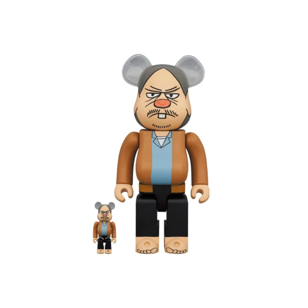 Bearbrick 积木熊 BUM SAN 流浪汉 400%+100%