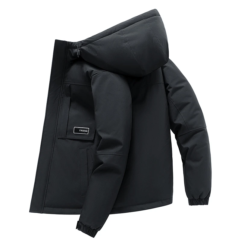 羽绒服男款爆款2024新款正品男士冬季外套青少年蒙口拜年穿搭