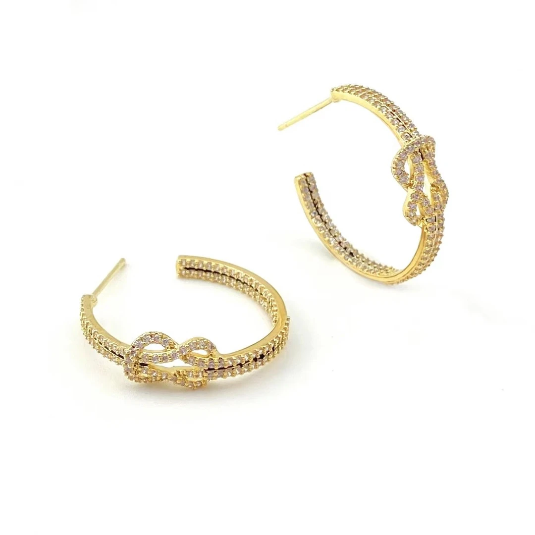 铜合金耳饰 木木（LY1801）内径19毫米 耳饰