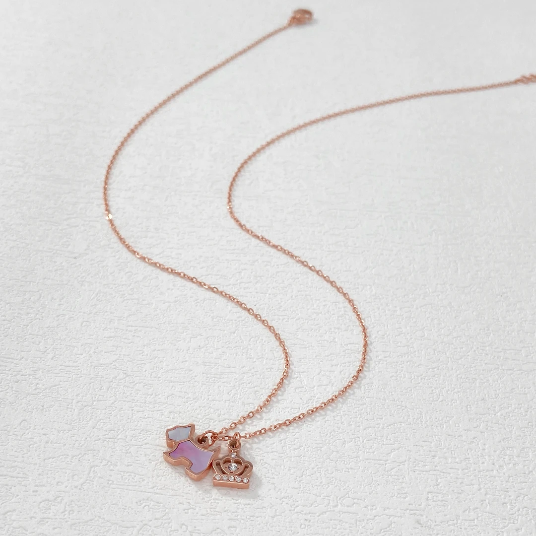 钛钢项链 木木（ZF1571）  48厘米 项链