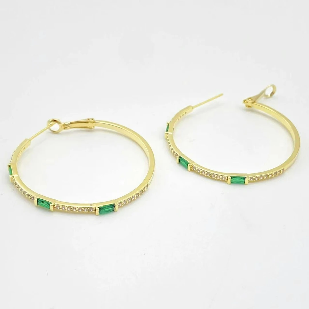 铜合金耳饰 木木（LY1360）内径33毫米 耳饰