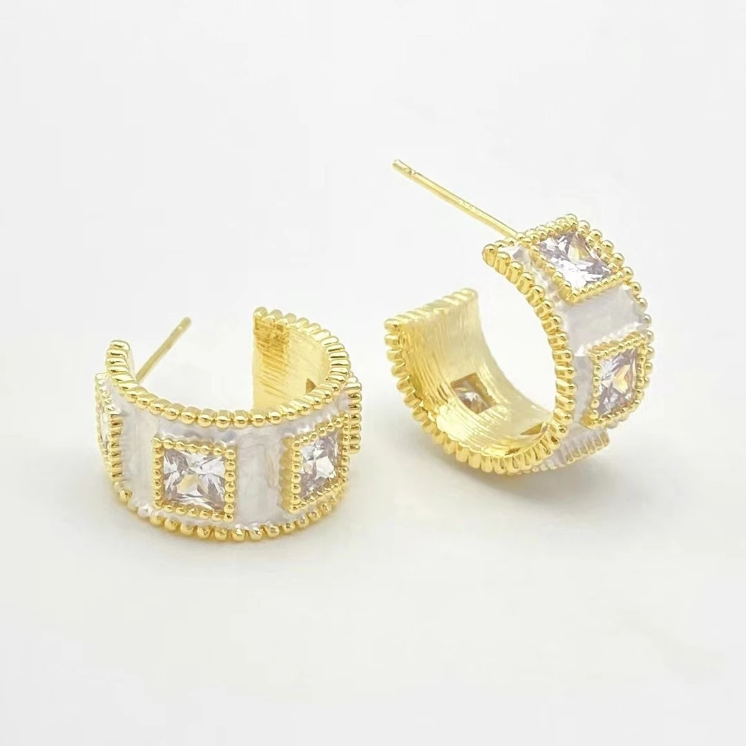 铜合金耳饰 木木（CJ2918）耳饰