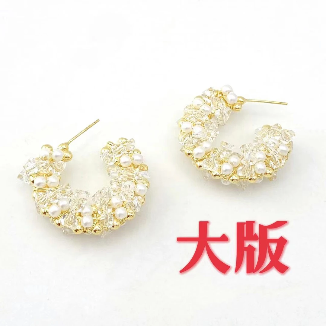 铜合金耳饰 木木（Q958）内径11毫米 时尚耳饰