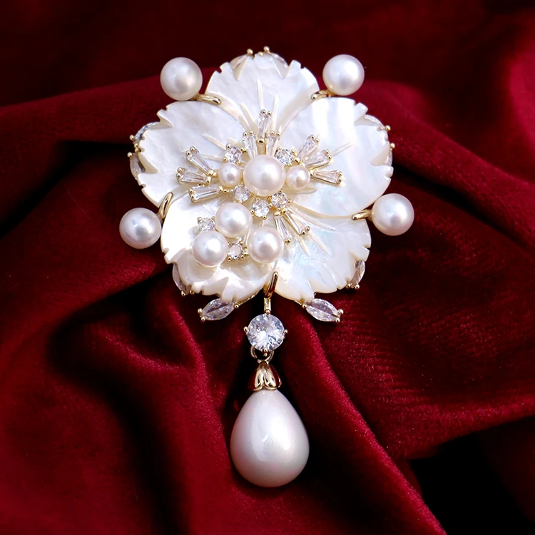 D.M.D/迪曼达 合金胸针 d09樱花胸针胸花别针女配饰高档奢华简约