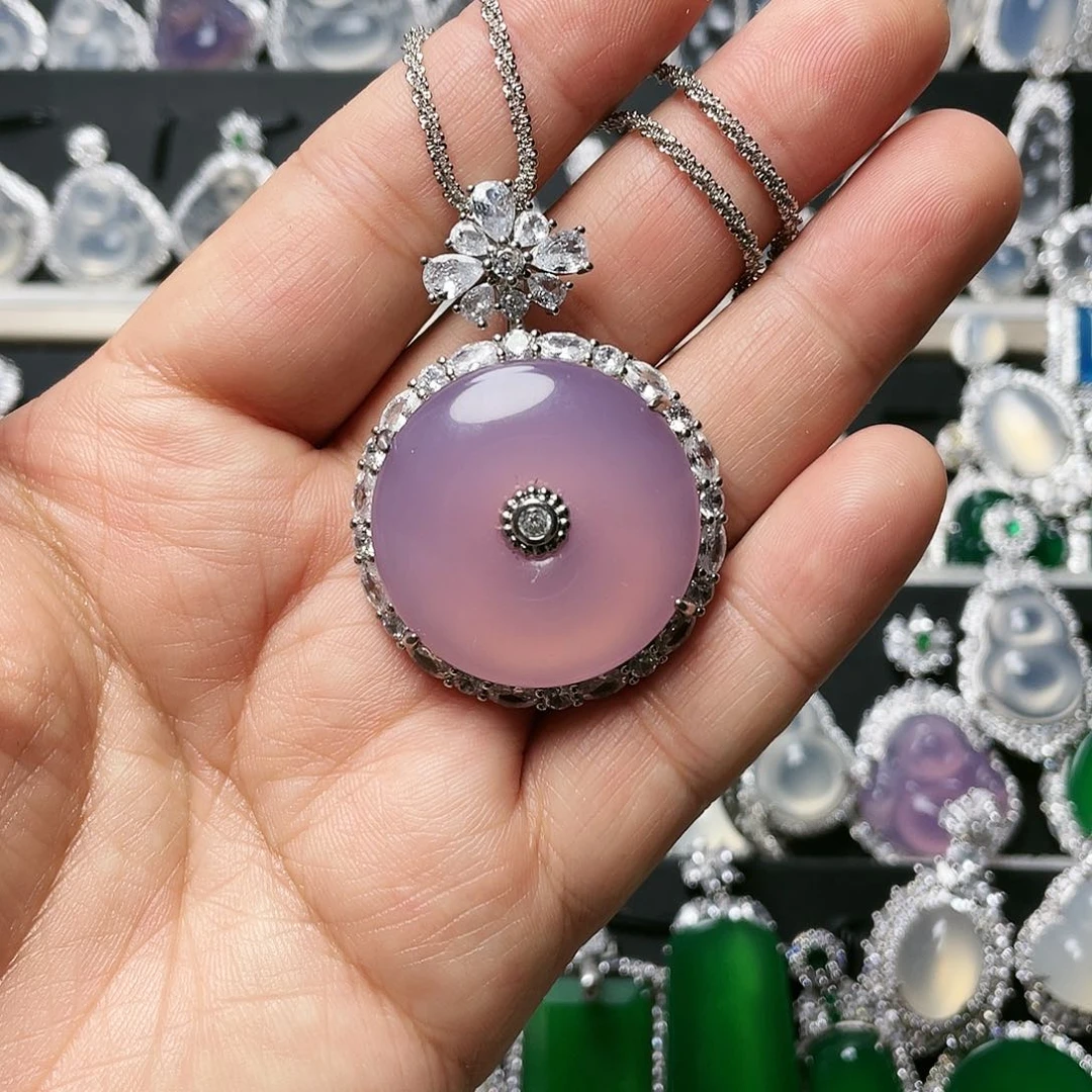 玛瑙/玉髓颈饰合金