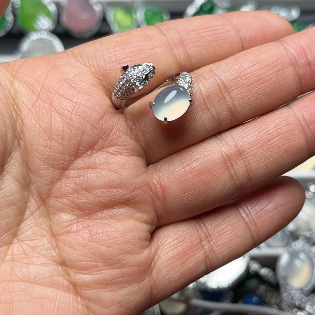 【闪购商品】玛瑙/玉髓戒指未镶嵌