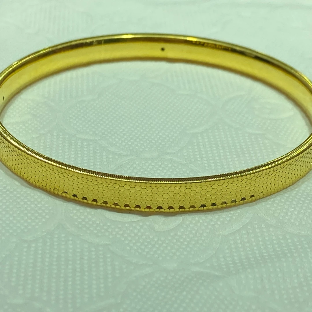 【旺旺专享】足金手镯 鱼鳞手镯（按实际克重多退少补）8.5