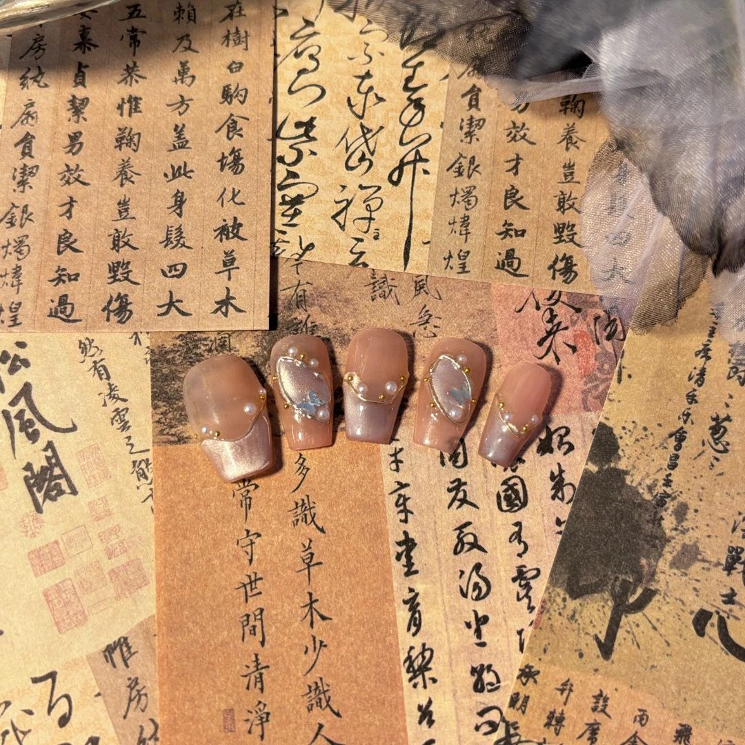 【落跑甜心】中长款上班美甲